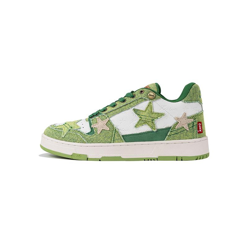 K&P 1 Retro Star Sneakers - Avocado