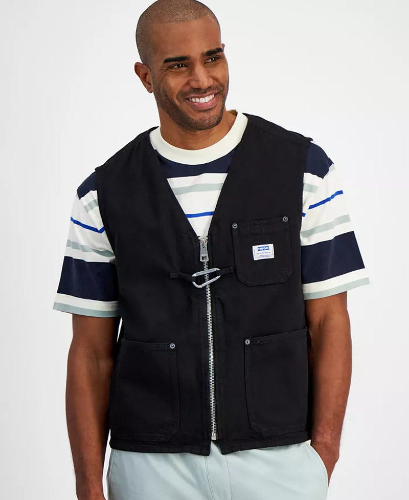 Men'S Relaxed-Fit Zip-Front Vest