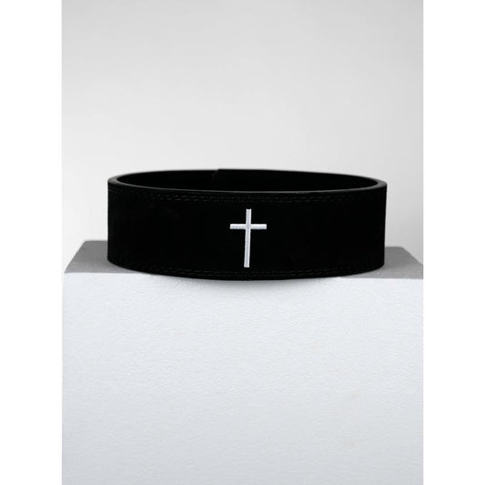 The Cross 10mm Suede Leather - Lifting Belt