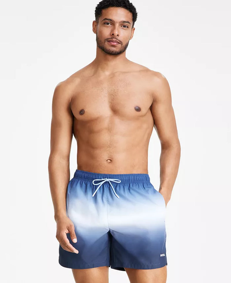 Men'S Color Gradient 5.9" Swim Trunks, Created for Macy'S