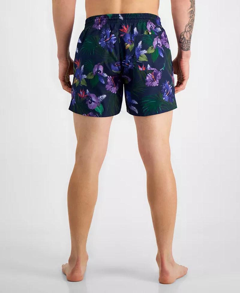 Men'S Piranha Graphic 5.3" Swim Trunks, Created for Macy'S