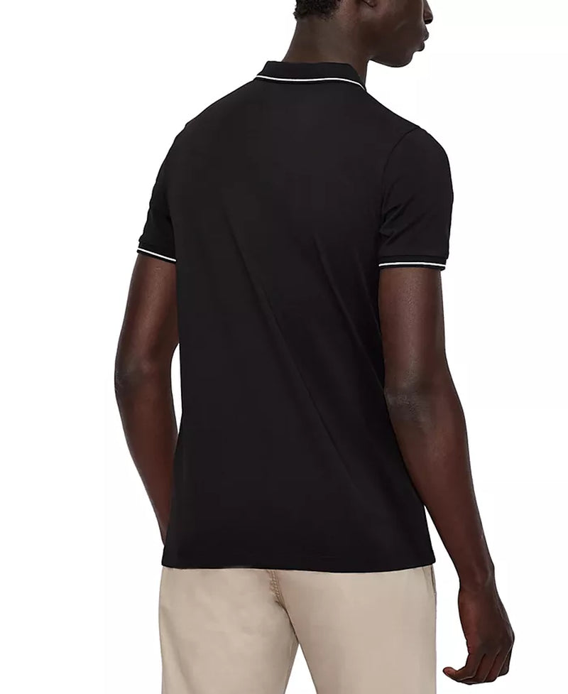  A|X Armani Exchange - Men's Tipped Placket Polo Shirt