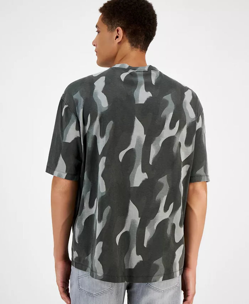 A|X Armani Exchange – Men’s Bold Camo Pocket T-Shirt