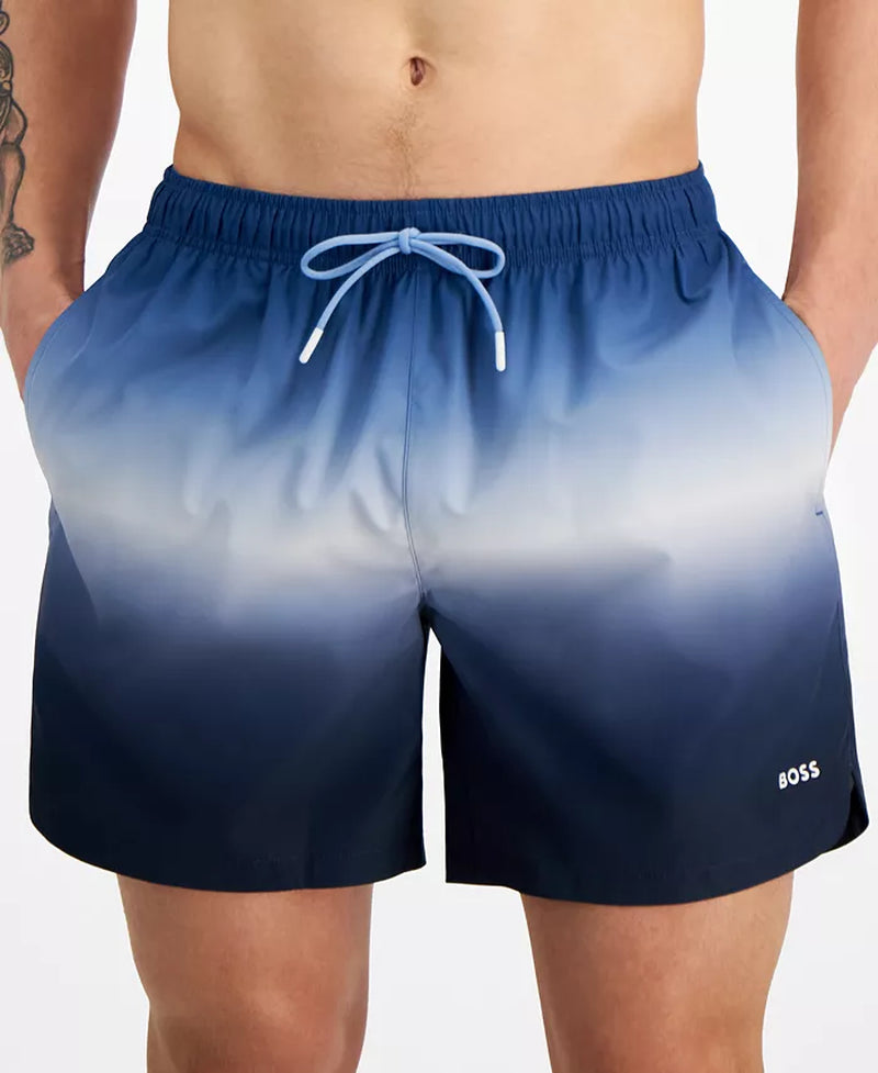 Men'S Color Gradient 5.9" Swim Trunks, Created for Macy'S