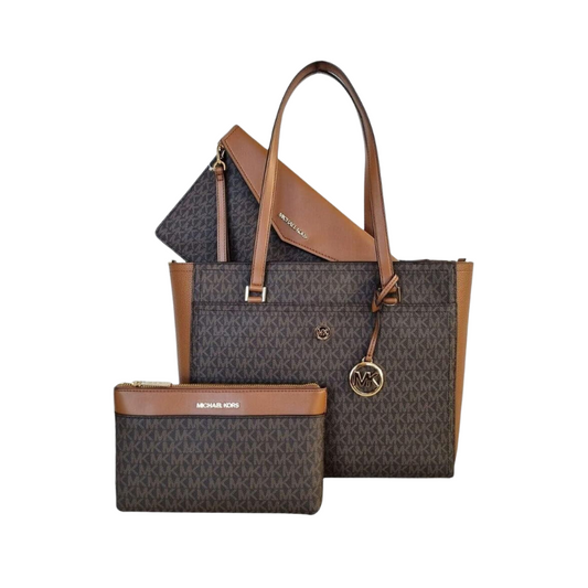 Michael Kors Maisie 3-in-1 Tote – Brown Signature