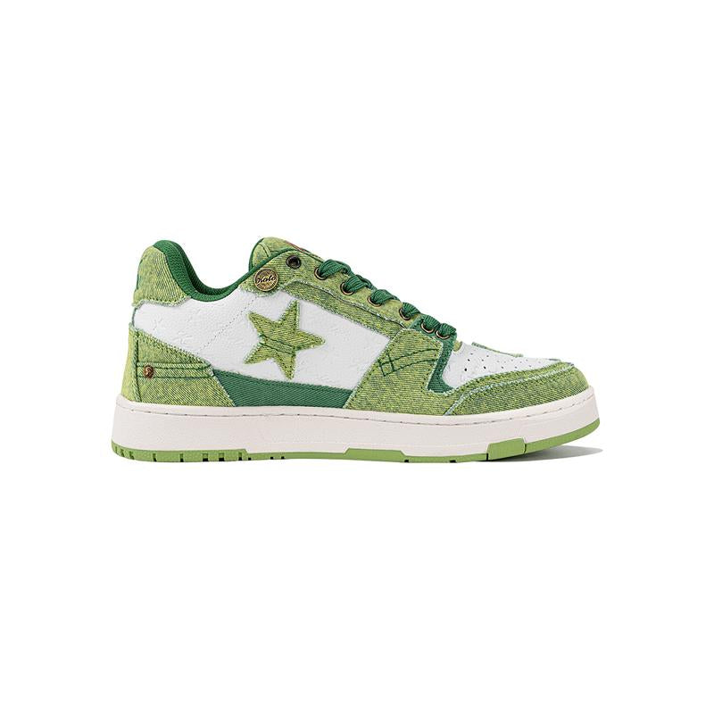 K&P 1 Retro Star Sneakers - Avocado