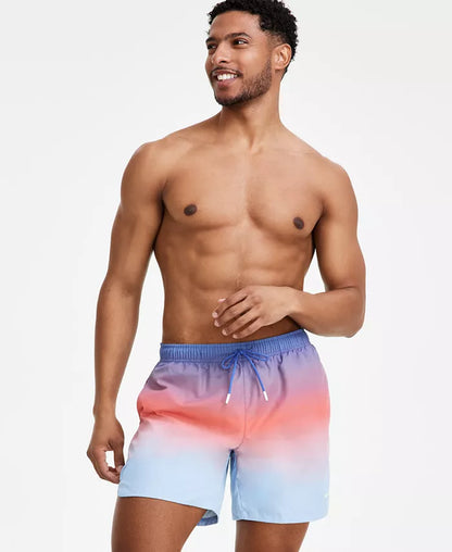 Men'S Color Gradient 5.9" Swim Trunks, Created for Macy'S