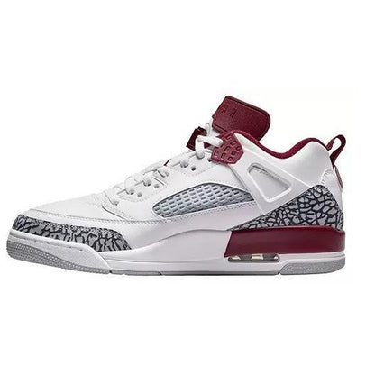 Men'S Jordan Spizike Low White/Team Red-Wolf Grey (FQ1759 106)