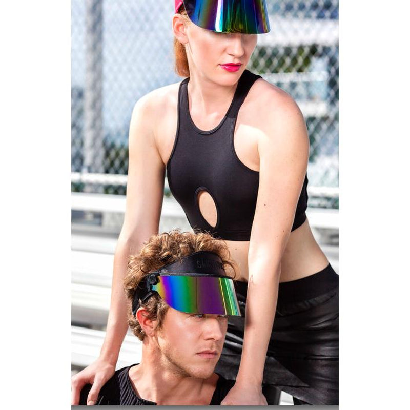 BLACK PAPARAZZI VISOR™ 2.0 Sun Hat